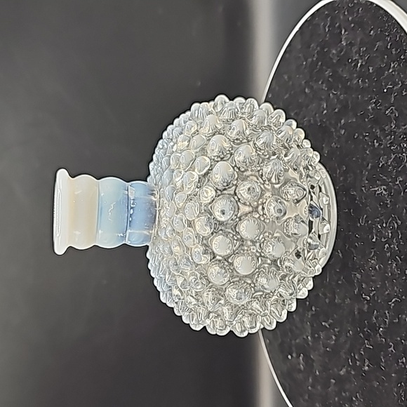 Fenton Hobnail Opalescent Perfume Bottle - Picture 3 of 11